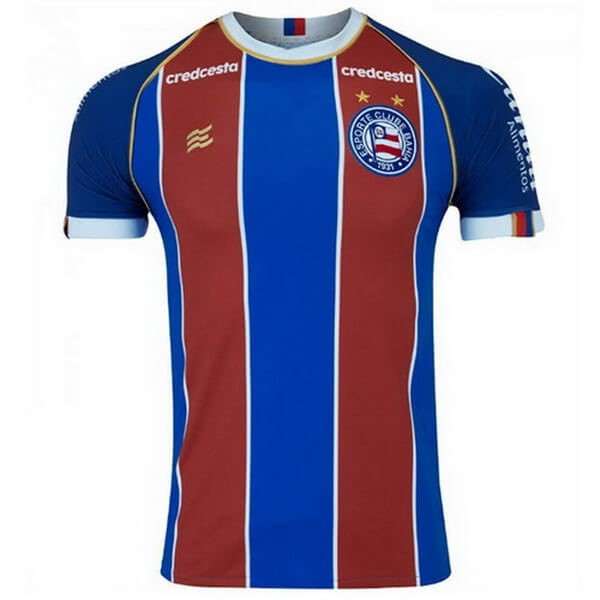 Tailandia Camiseta Bahia 1ª Kit 2020 2021 Azul Rojo